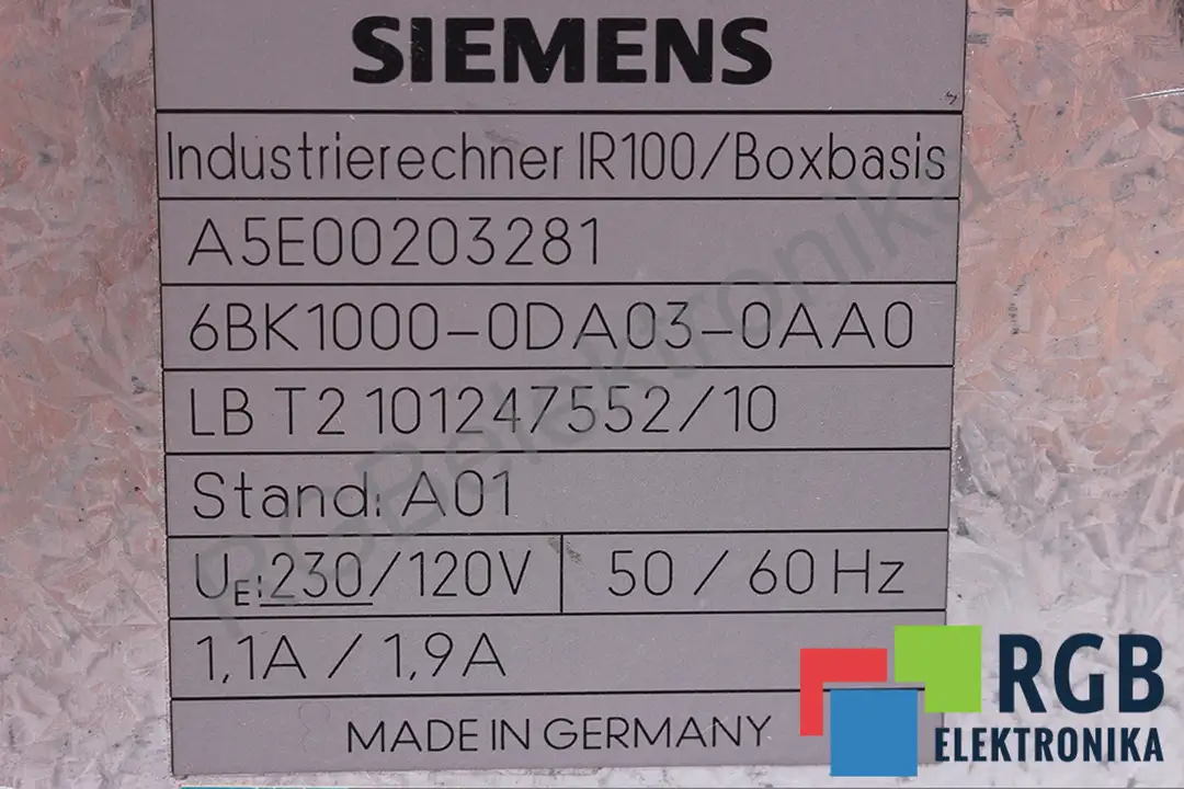 6BK1000-0DA03-0AA0 SIEMENS