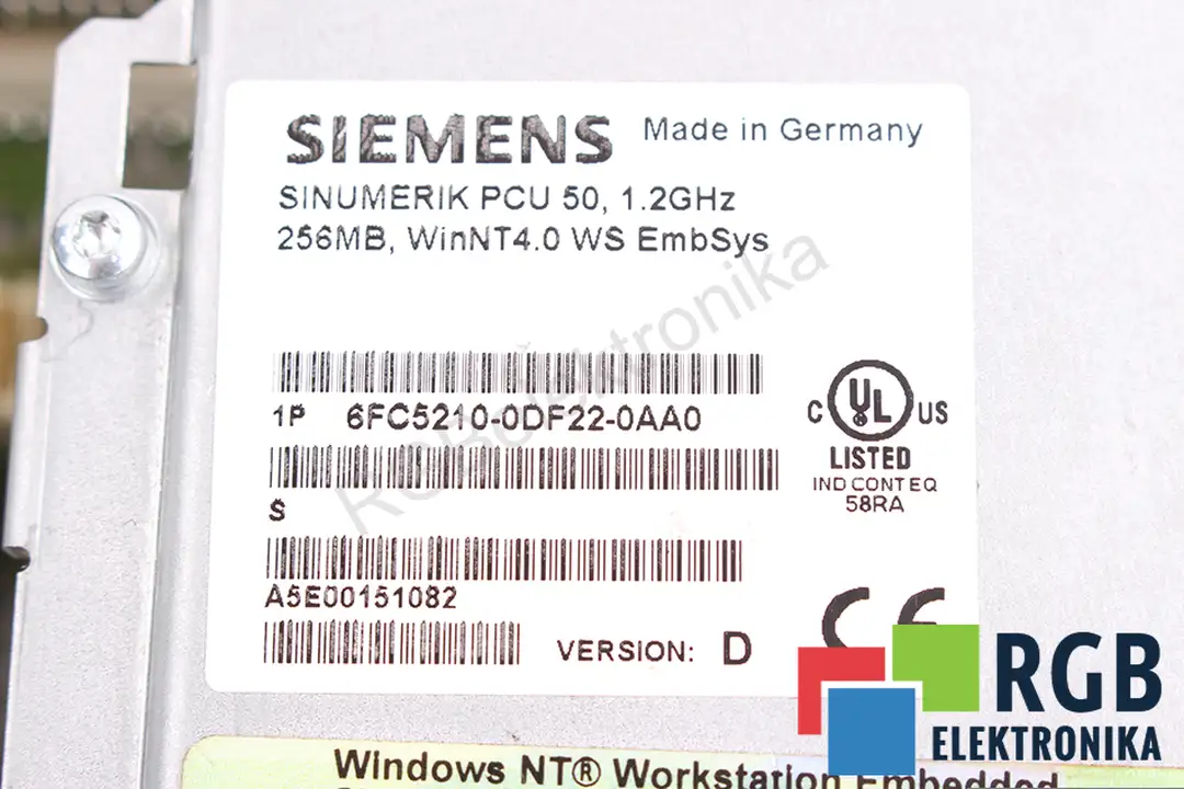 6FC5210-0DF22-0AA0 SIEMENS