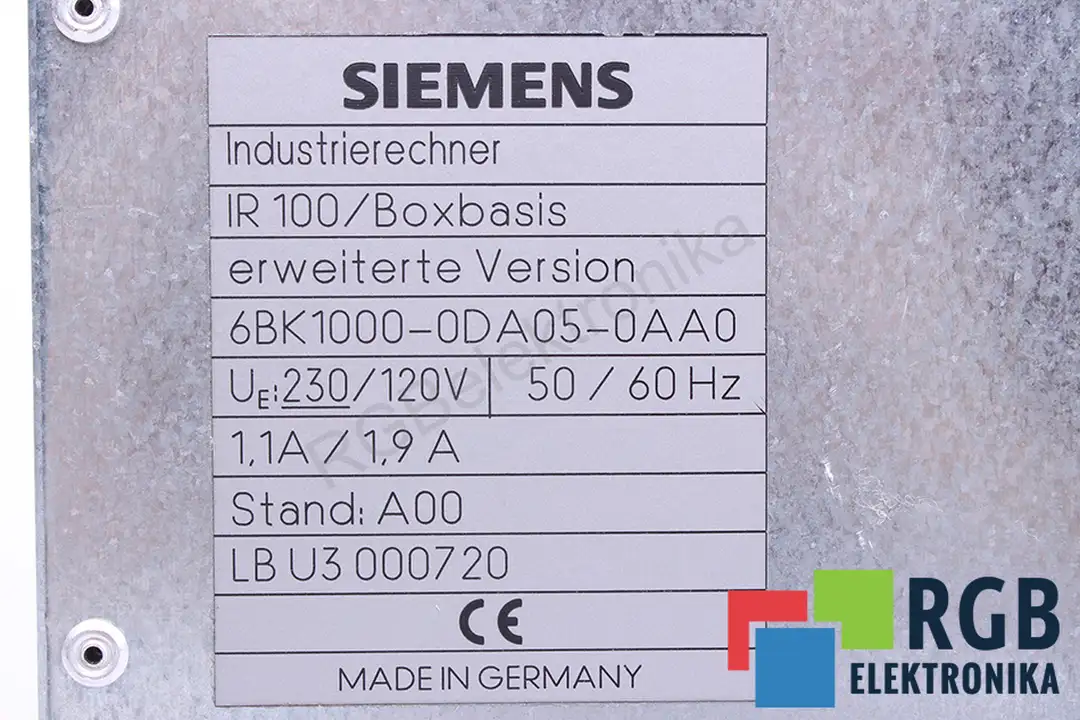 6BK1000-0DA05-0AA0 SIEMENS