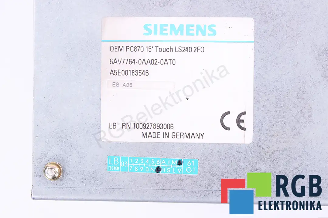 6AV7764-0AA02-0AT0 SIEMENS