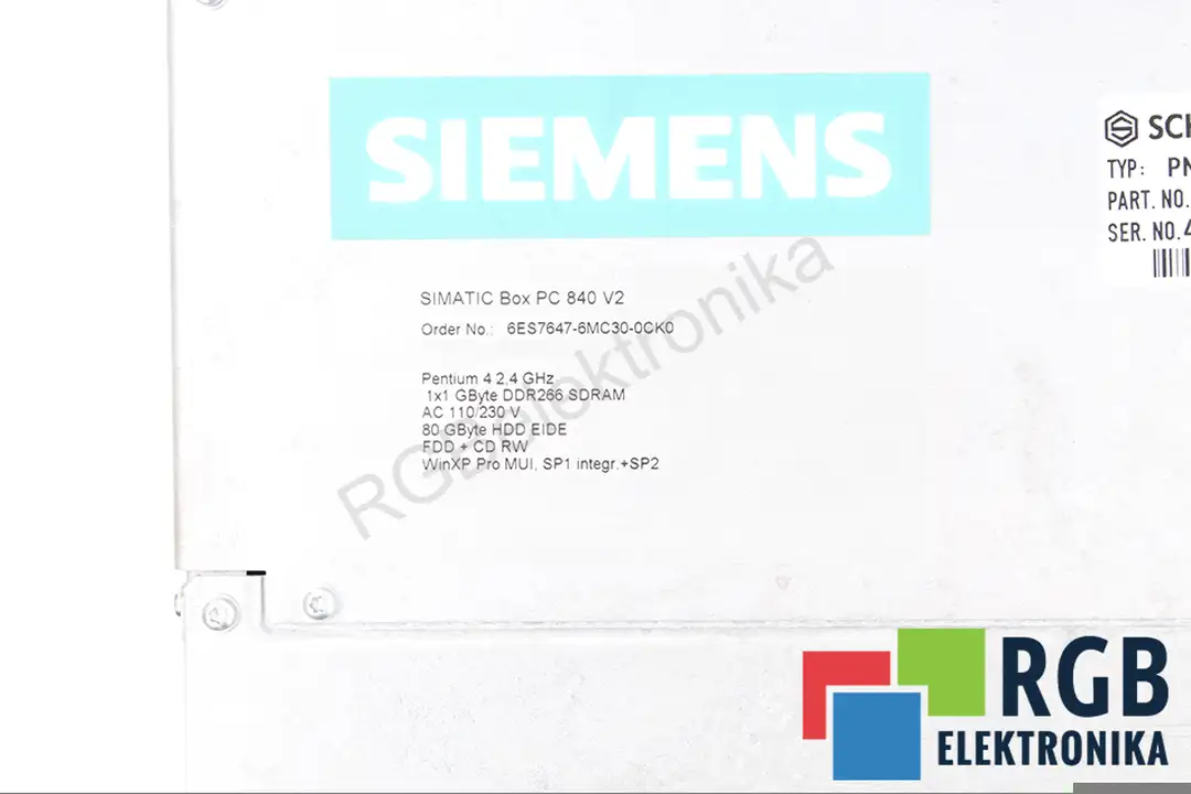 6es7647-6mc30-0ck0 SIEMENS oprava