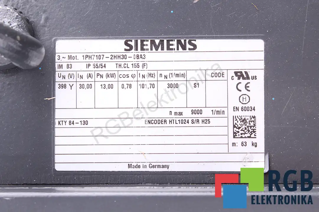 1ph7107-2hh30-0ba3 SIEMENS oprava