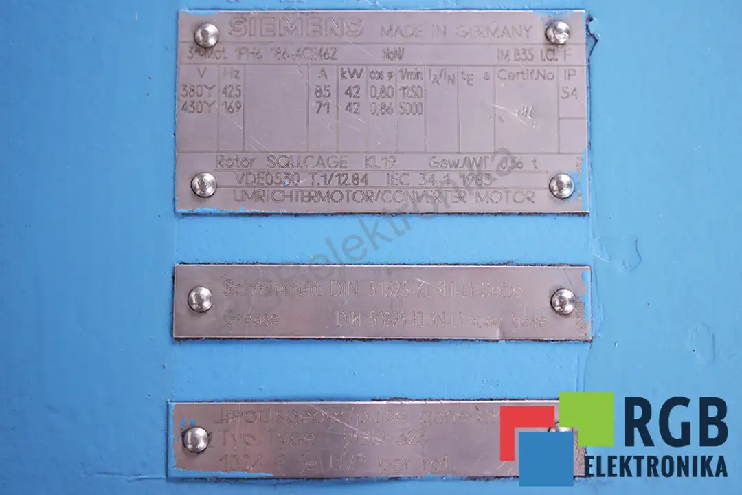 1PH6186-4CE46Z SIEMENS