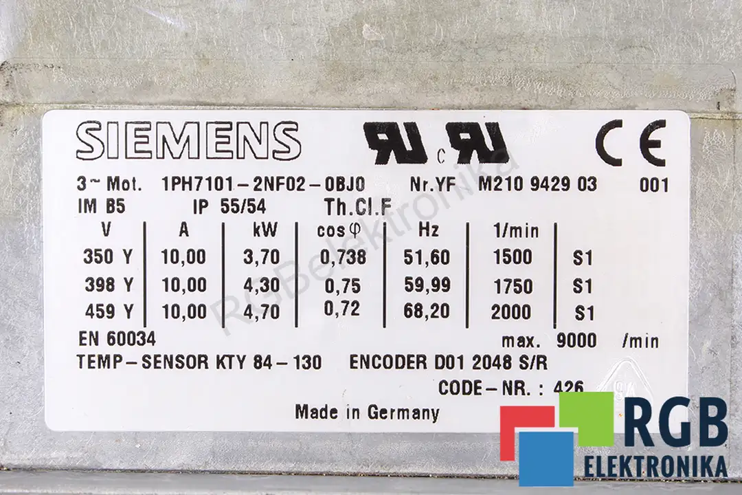 1PH7101-2NF02-0BJ0 SIEMENS