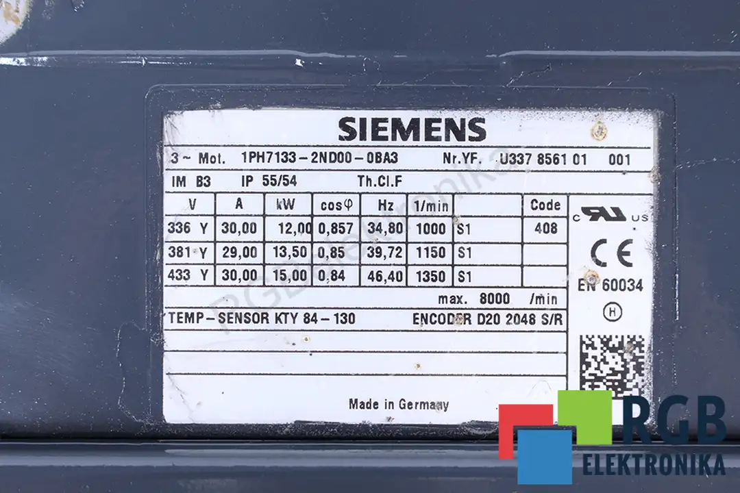 1PH7133-2ND00-0BA3 SIEMENS