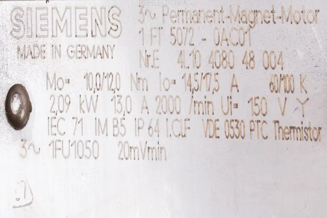 1FT5072-0AC01 SIEMENS