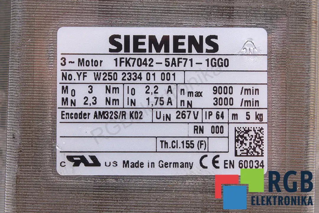 1FK7042-5AF71-1GG0 SIEMENS