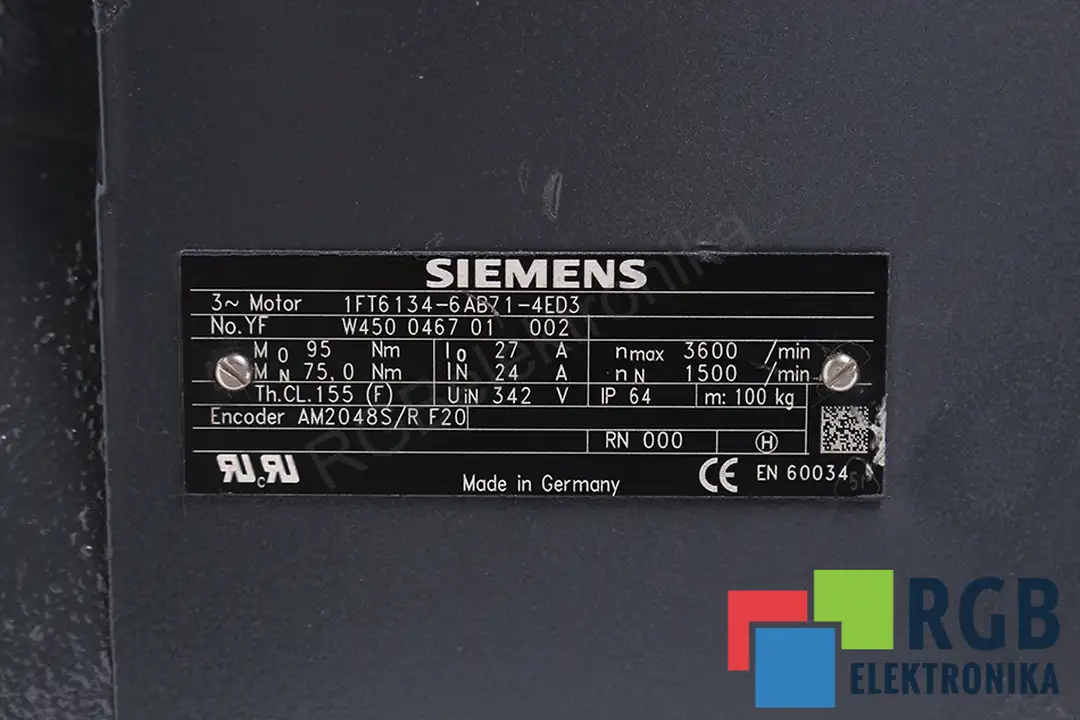 1FT6134-6AB71-4ED3 SIEMENS
