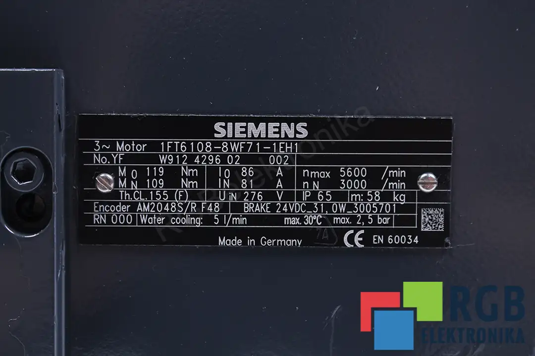 1FT6108-8WF71-1EH1 SIEMENS