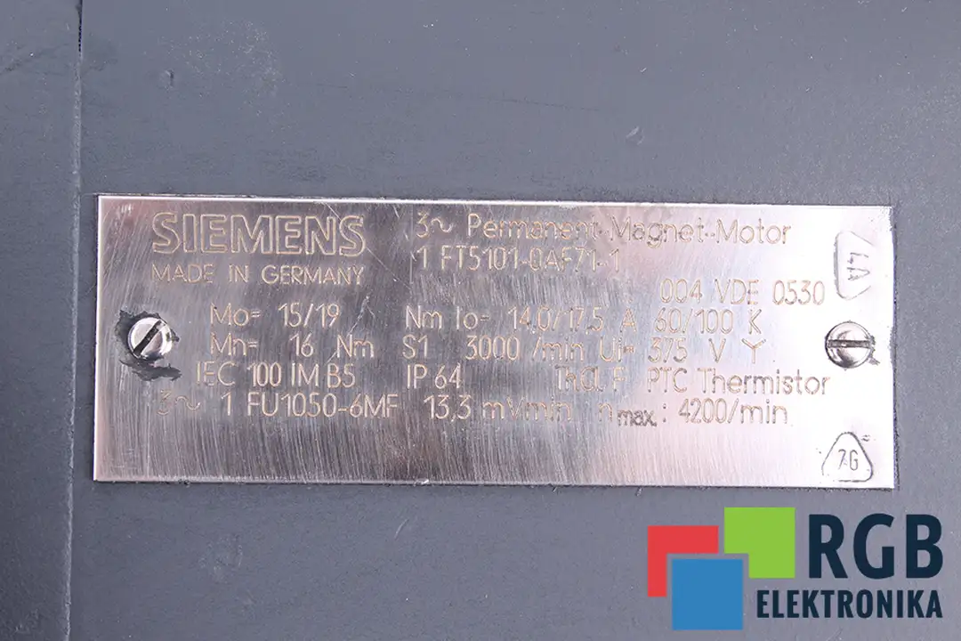 1ft5101-0af71-1 SIEMENS oprava