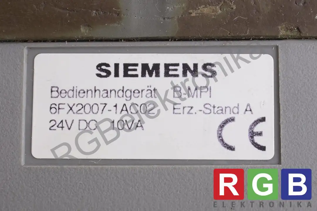 b-mpi-6fx2007-1ac02-bedienhandgerat SIEMENS oprava