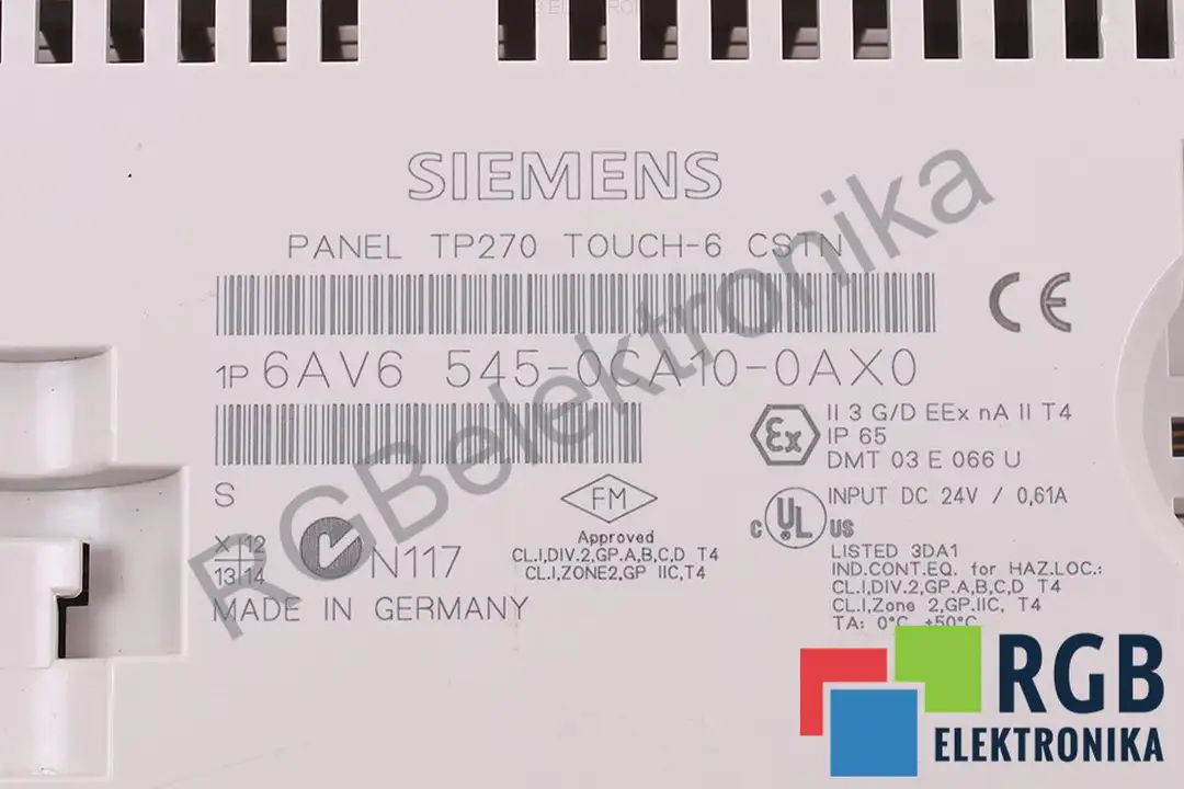 6AV6545-0CA10-0AX0 SIEMENS