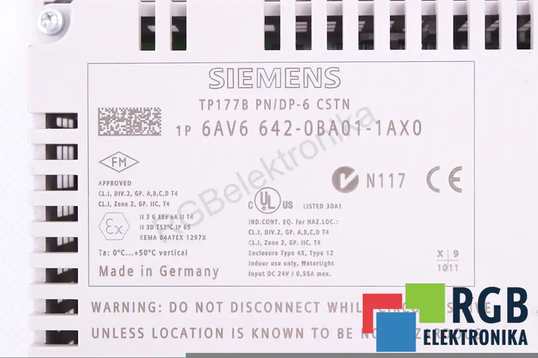 6AV6642-0BA01-1AX0 SIEMENS