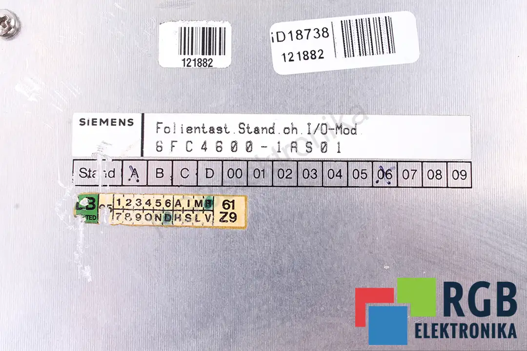 6fc4600-1as01 SIEMENS oprava