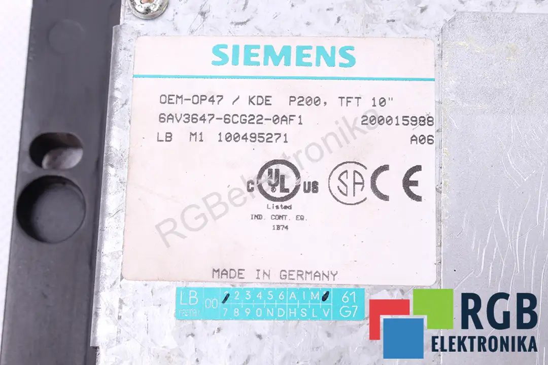 6AV3647-6CG22-0AF1 SIEMENS