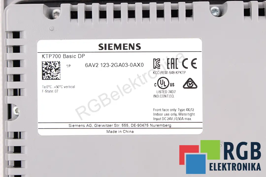 6av2123-2ga03-0ax0 SIEMENS oprava