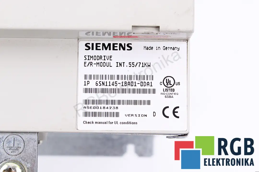 servis 6sn1145-1ba01-0da1-version-d SIEMENS