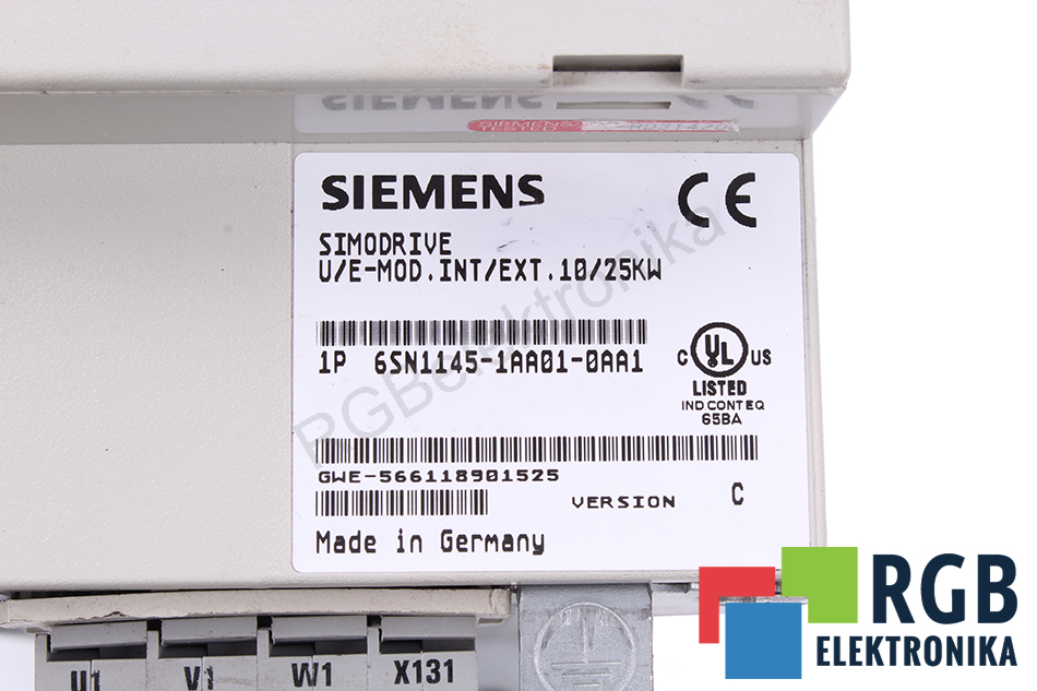 6SN1145-1AA01-0AA1 VER. C SIEMENS