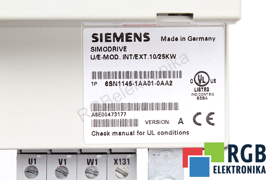 6SN1145-1AA01-0AA2 VER.A SIEMENS