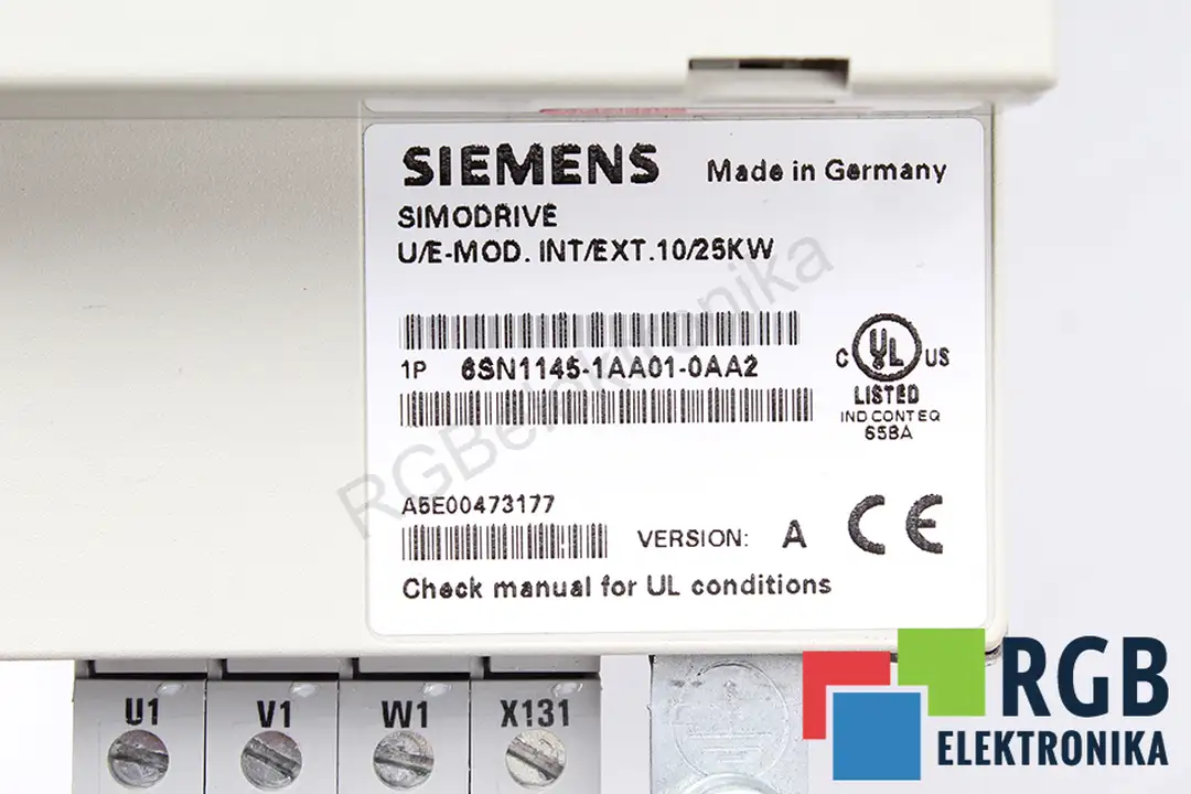 6SN1145-1AA01-0AA2 VER.A SIEMENS