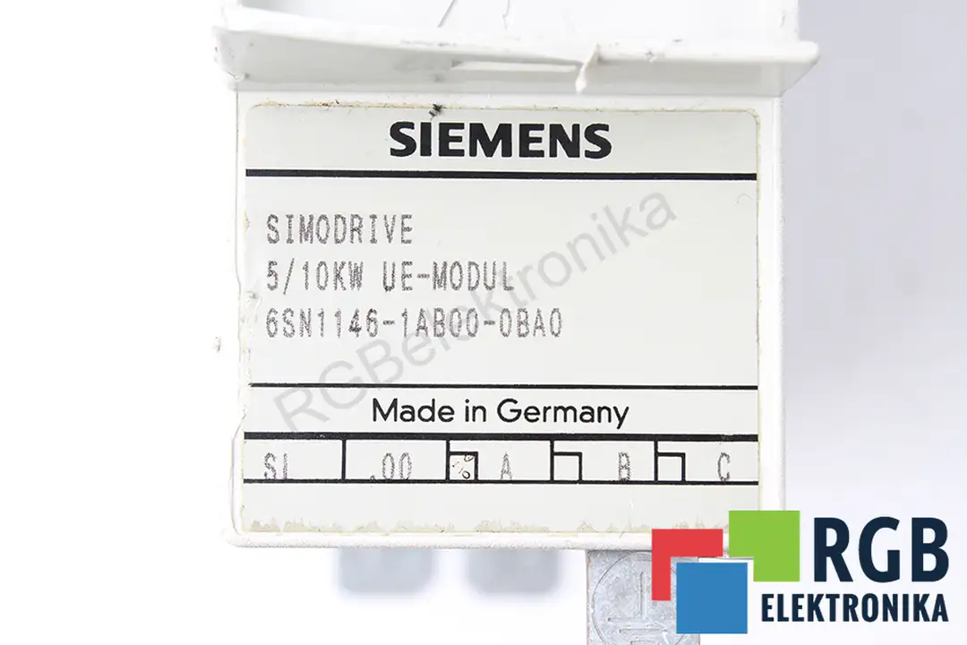 6sn1146-1ab00-0ba0-ver.a SIEMENS oprava