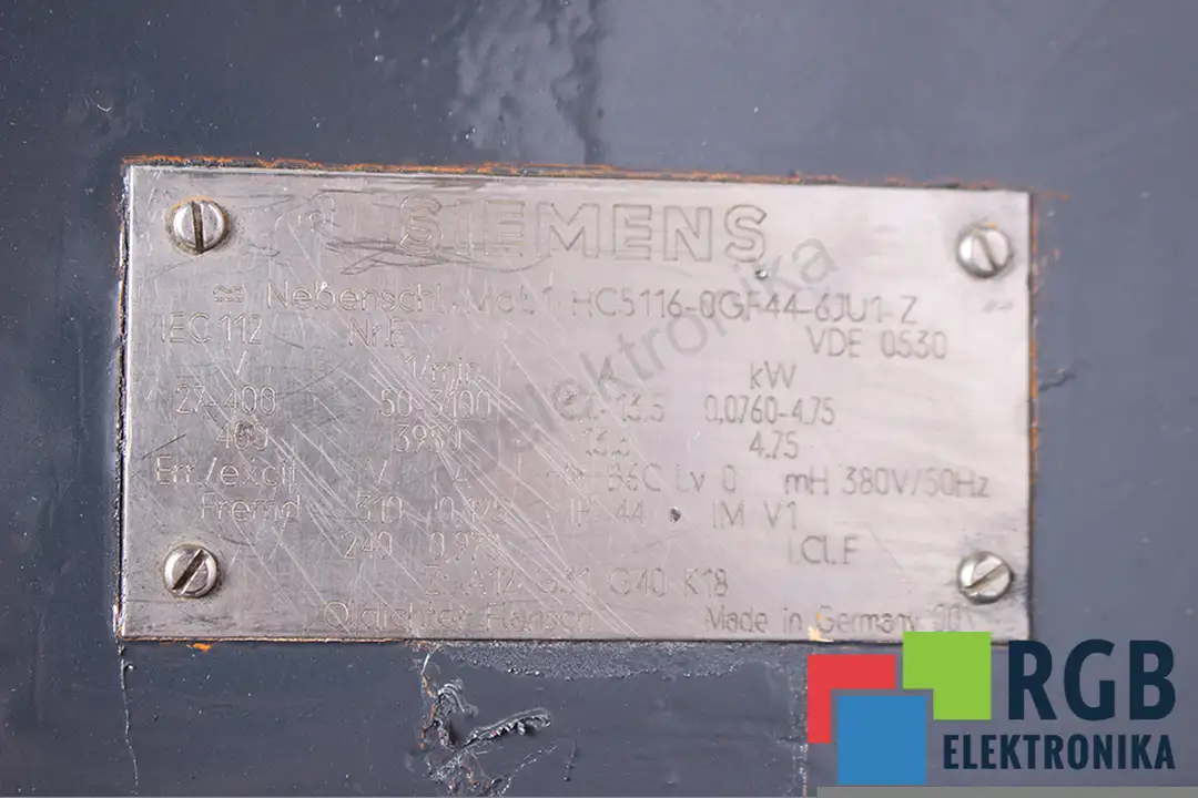 1HC5116-0GF44-6JU1-Z Z:A12 G31 G40 K18 SIEMENS