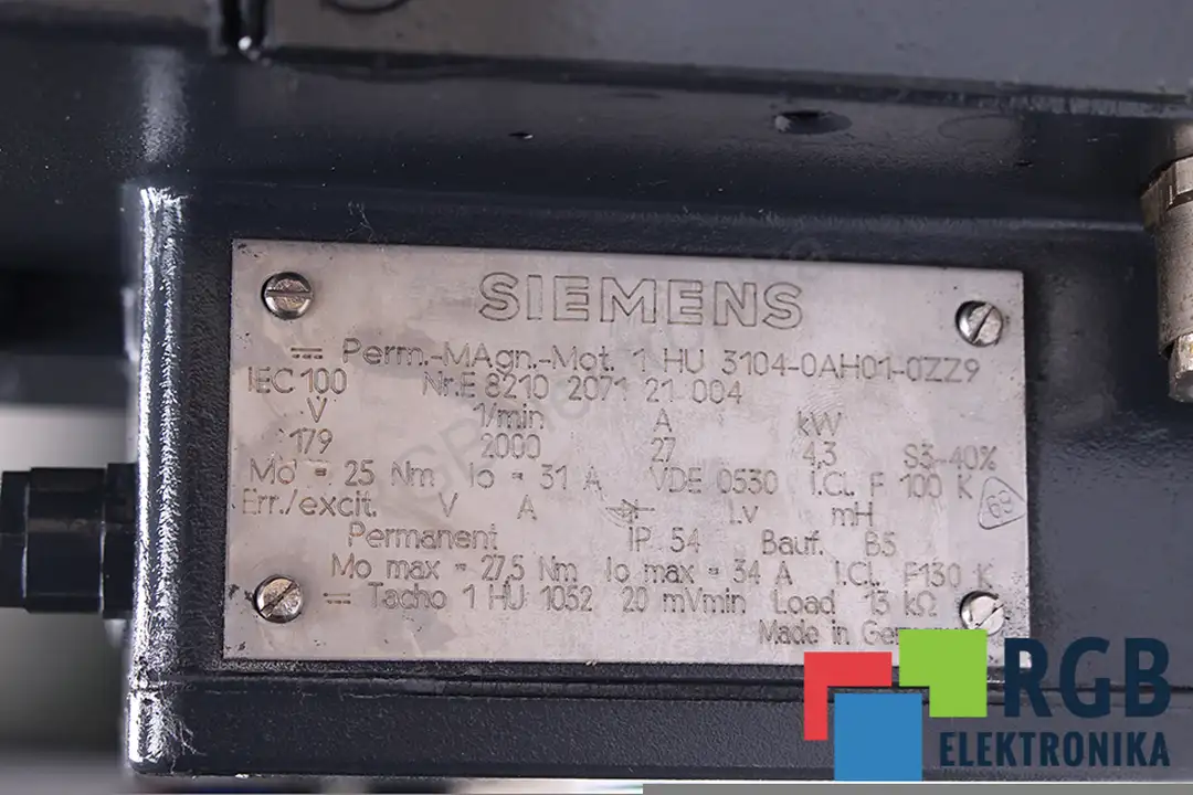 1HU3104-0AH01-0ZZ9 SIEMENS