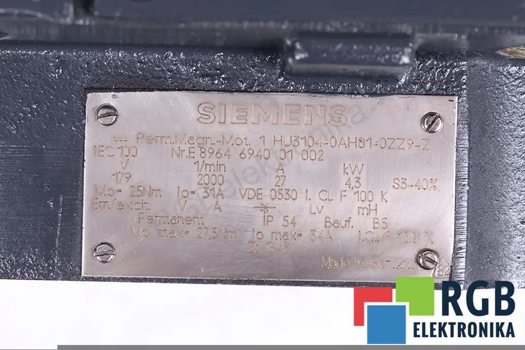 1HU3104-0AH01-0ZZ9-Z SIEMENS