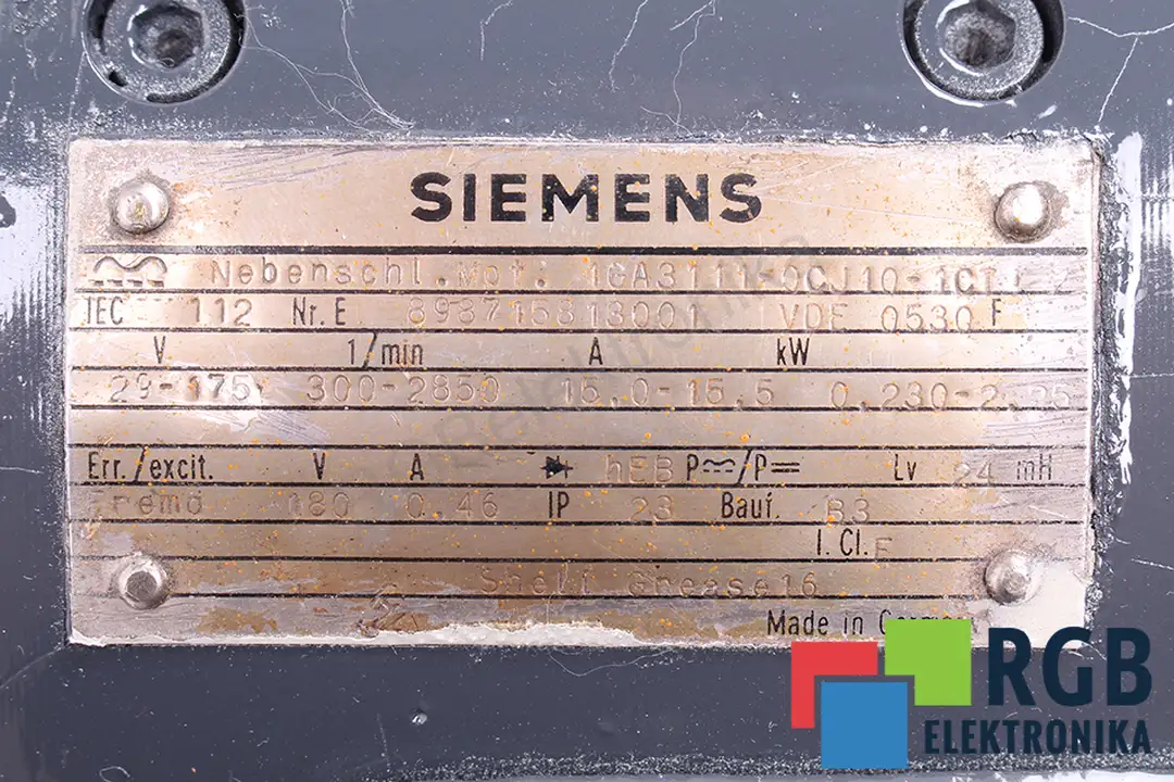 1GA3111-0CJ10-1CT1-Z SIEMENS