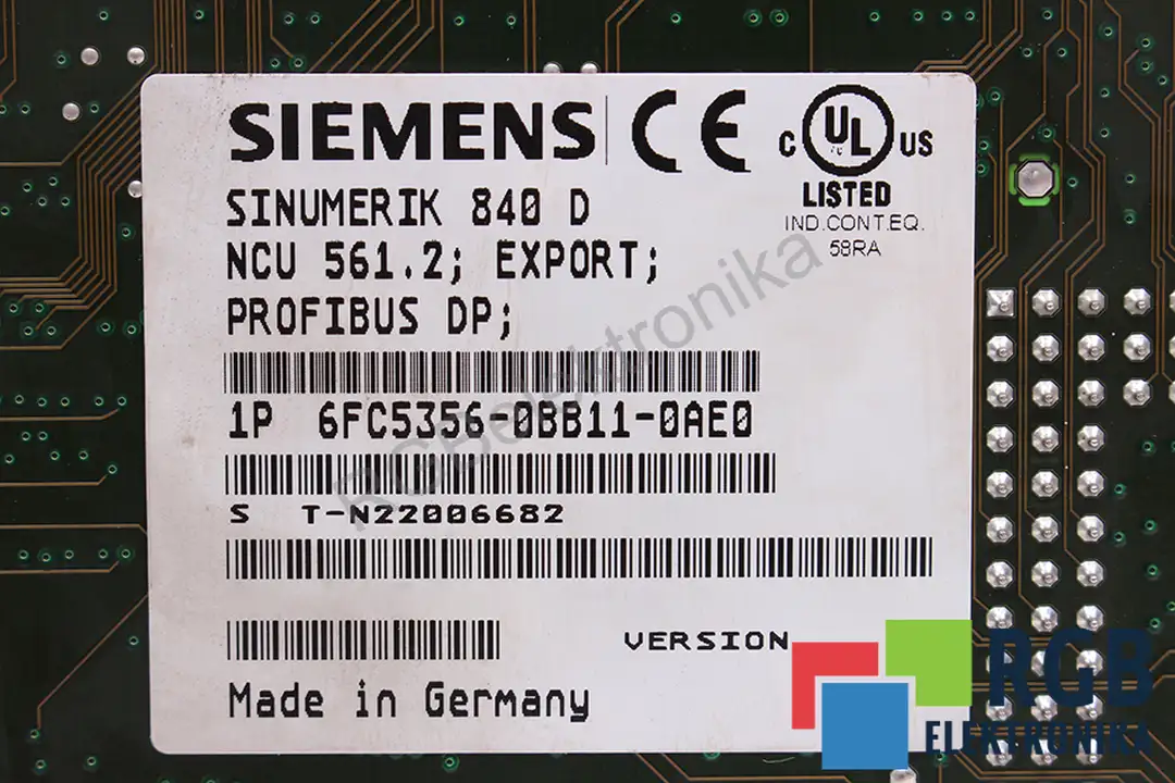 6FC5356-0BB11-0AE0 SIEMENS