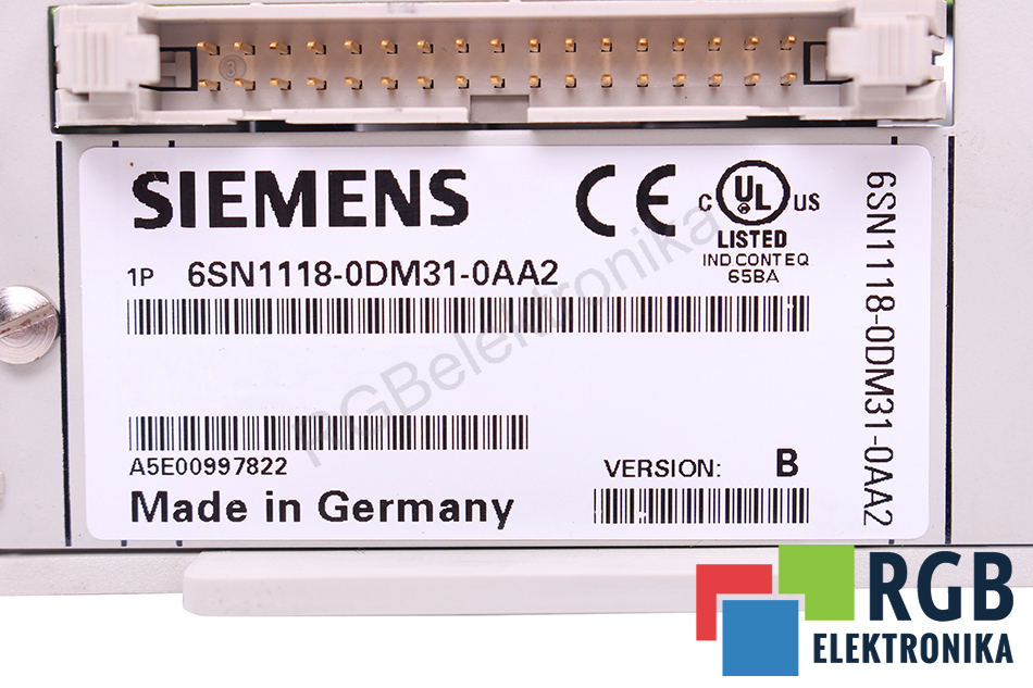 6SN1118-0DM31-0AA2 SIEMENS