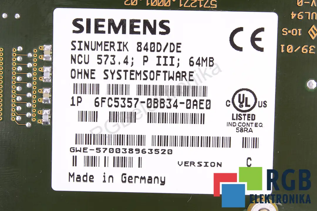 6FC5357-0BB34-0AE0 SIEMENS