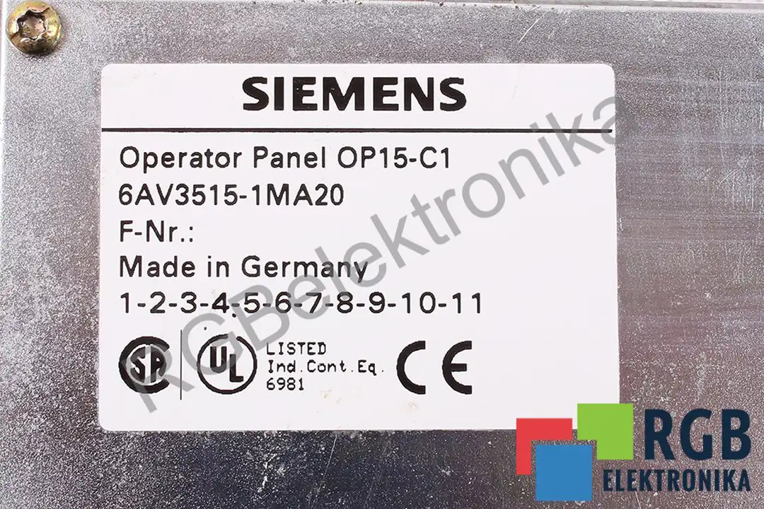 6av3515-1ma20 SIEMENS oprava