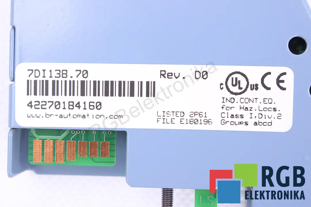 DI138.70 B&R AUTOMATION