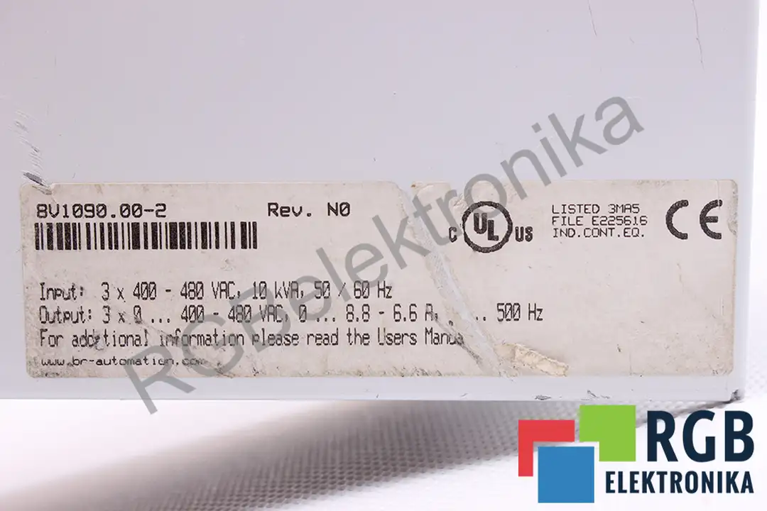 B&R AUTOMATION 8V1090.00-2 8V1090.00-2 B&R AUTOMATION