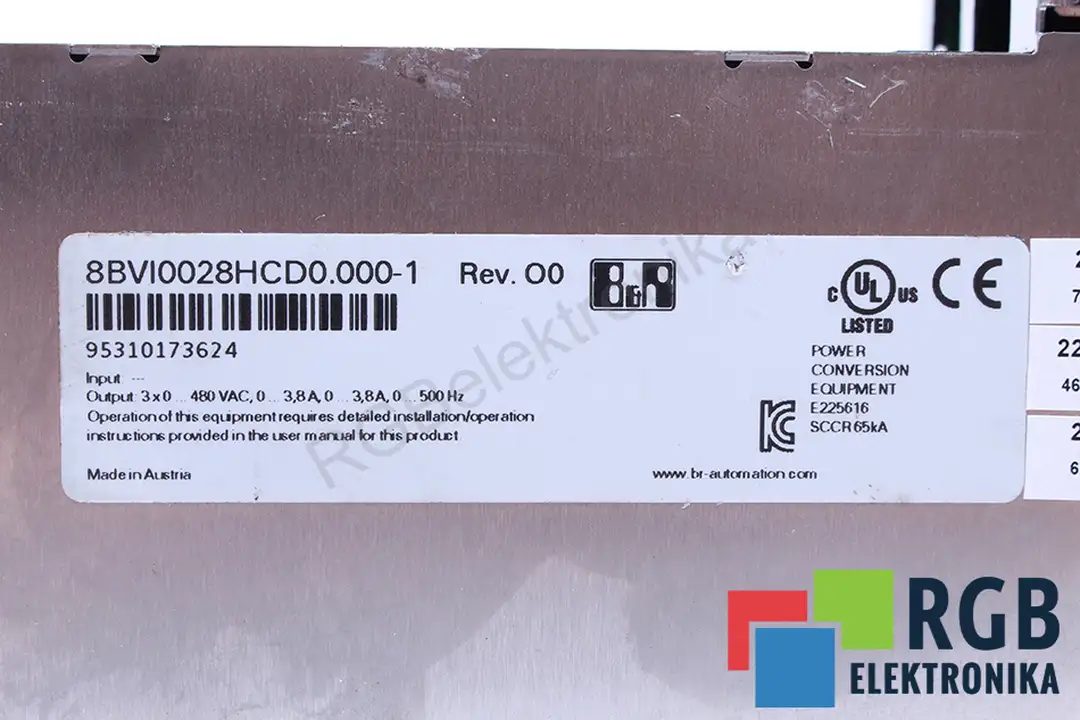 8BVI0028HCD0.000-1 B&R AUTOMATION