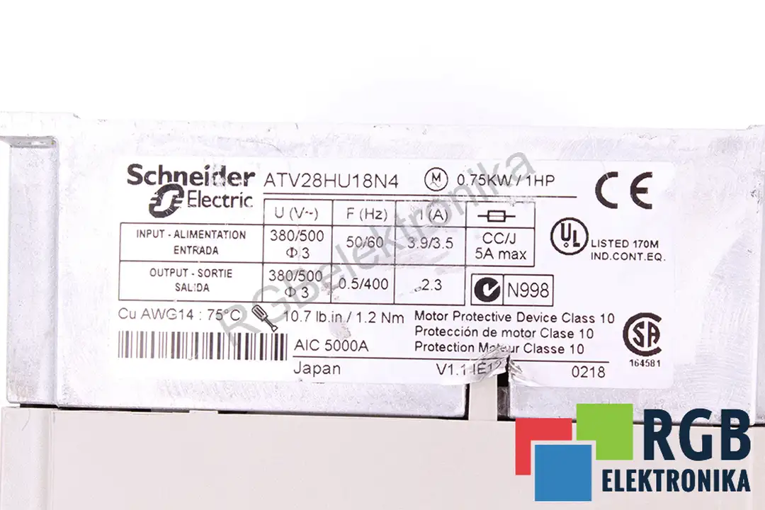 ATV28HU18N4 SCHNEIDER ELECTRIC