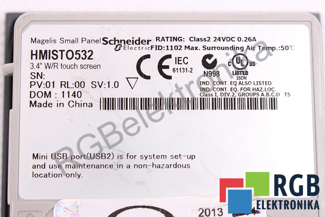 HMISTO532 SCHNEIDER ELECTRIC