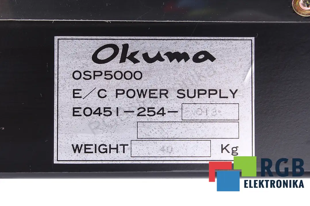 servis e0451-254-013-1 OKUMA