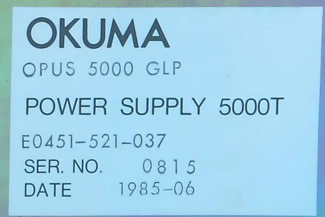 E0451-521-037 OKUMA