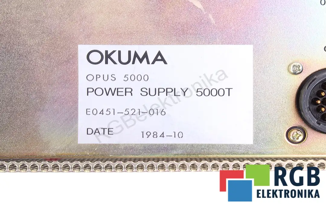 servis e0451-521-016 OKUMA