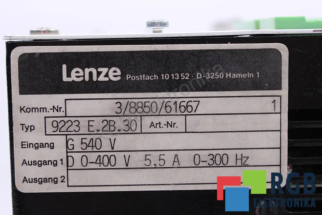 9223E.2B.30 LENZE