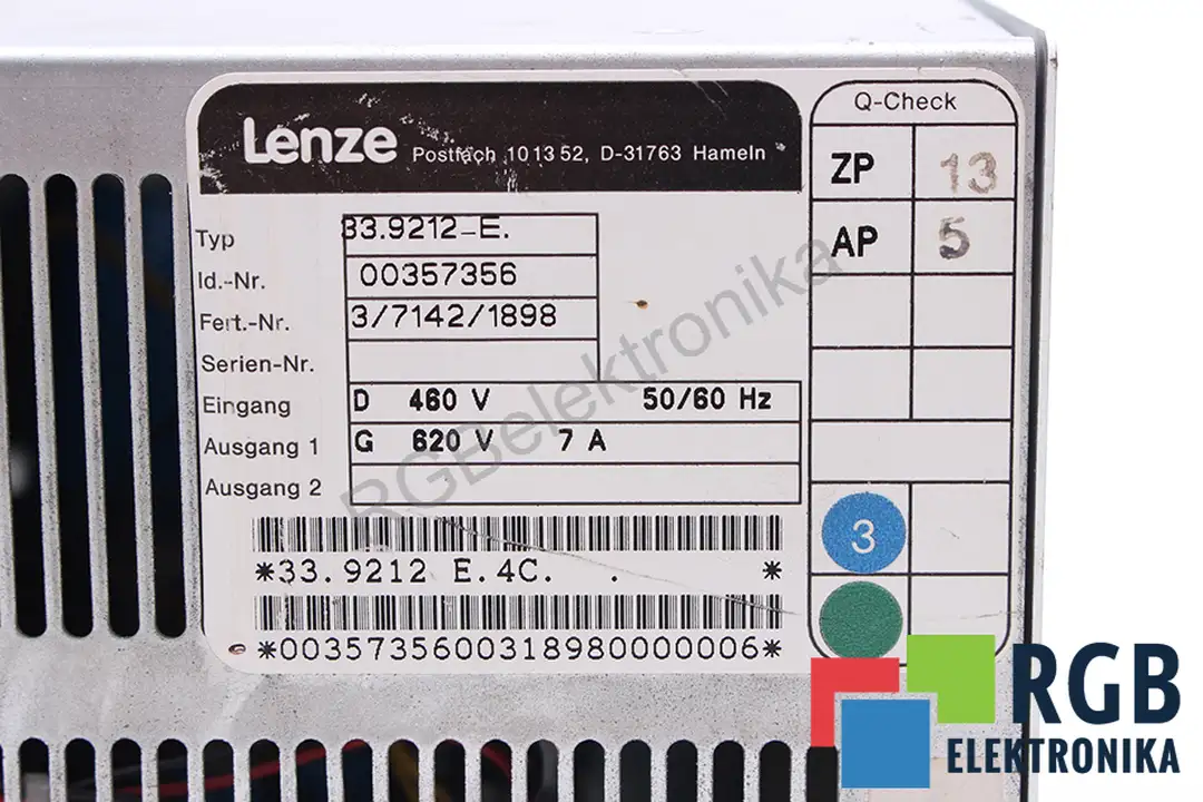 33.9212E.4C LENZE