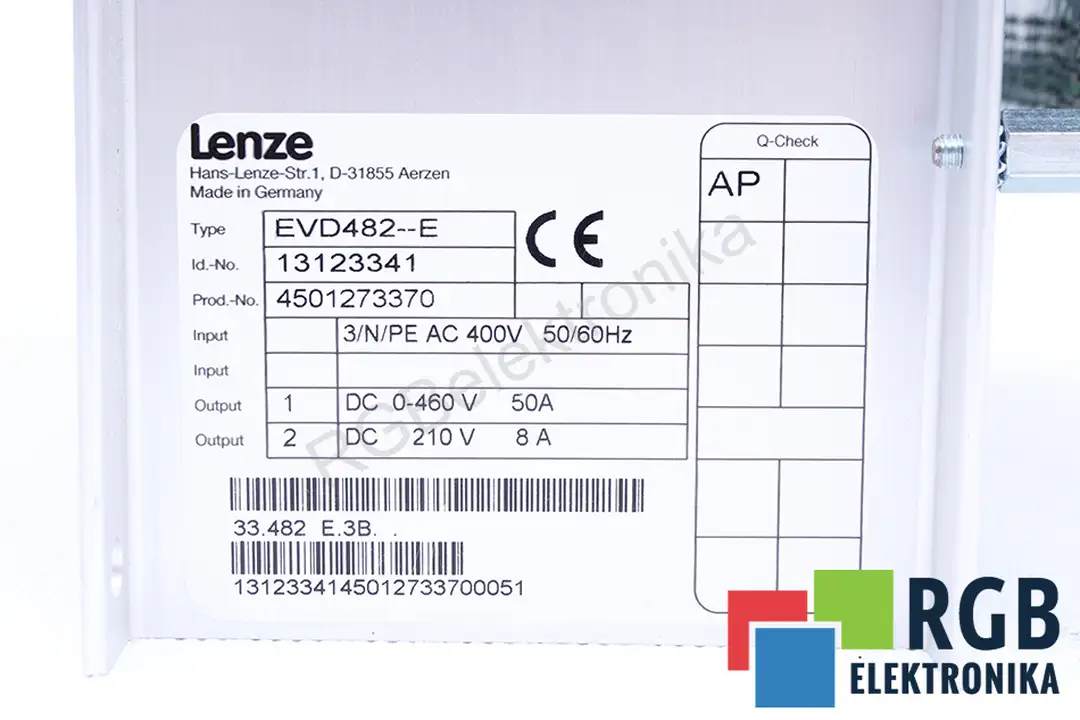 EVD482-E LENZE