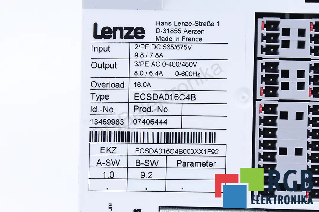 ECSDA016C4B LENZE