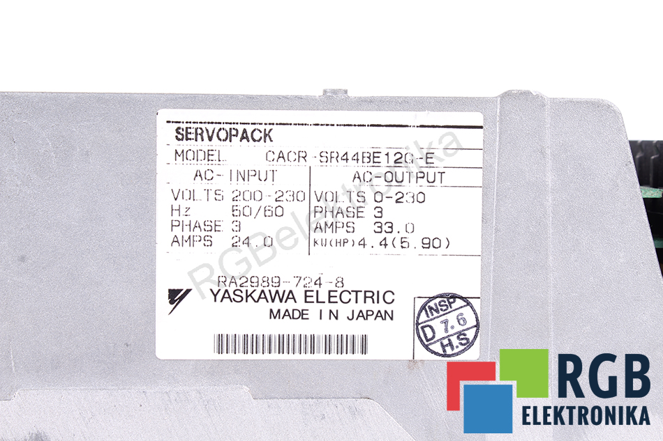 CACR-SR44BE12G-E YASKAWA