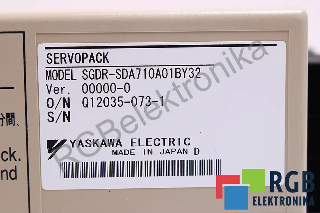 SGDR-SDA710A01BY32 YASKAWA