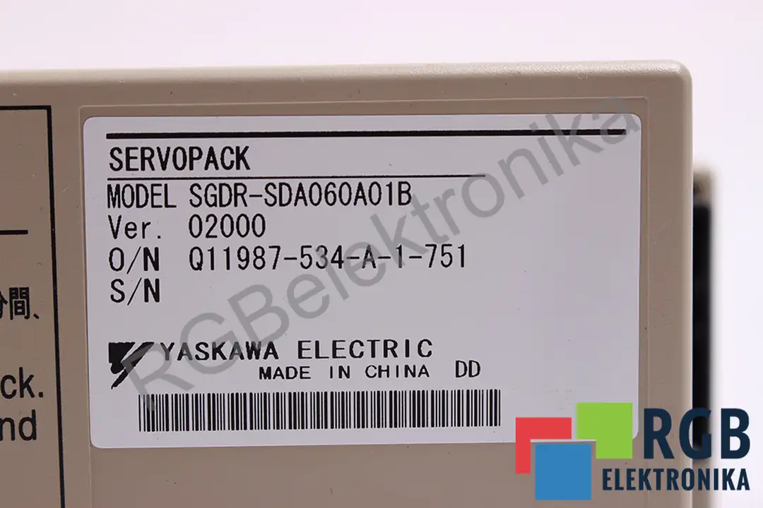 SGDR-SDA060A01B YASKAWA