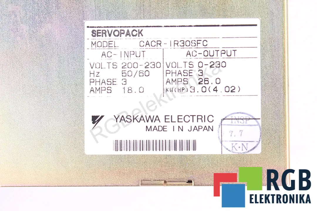 CACR-IR30SFC YASKAWA