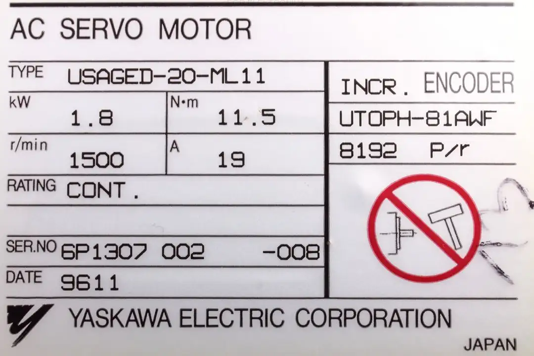 USAGED-20-ML11 YASKAWA